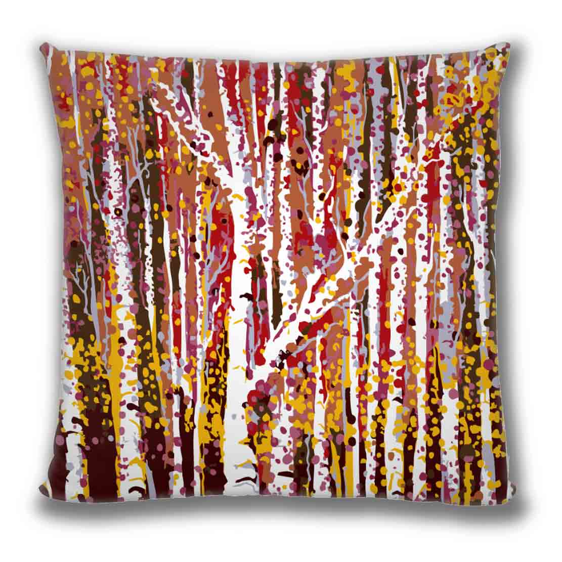 Linen Cushion - Autumnal Trees 406mm x 406mm