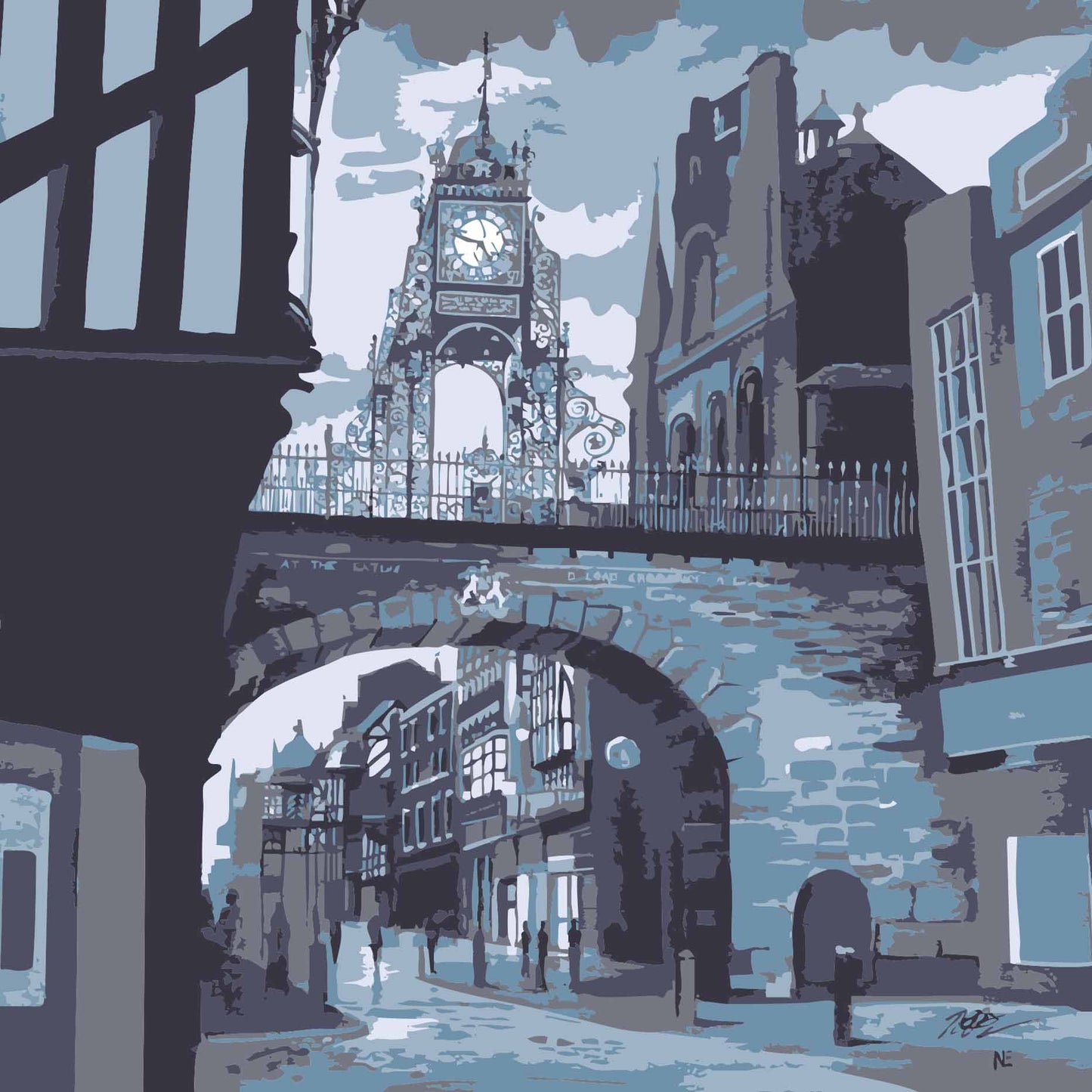 Eastgate Clock - Ltd Edition of 50 Prints