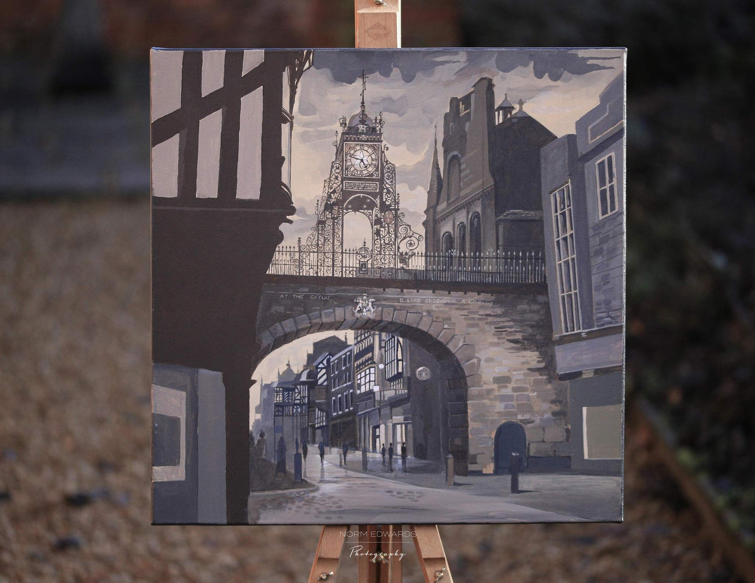 Original Architectural Paintings By Norm Edwards