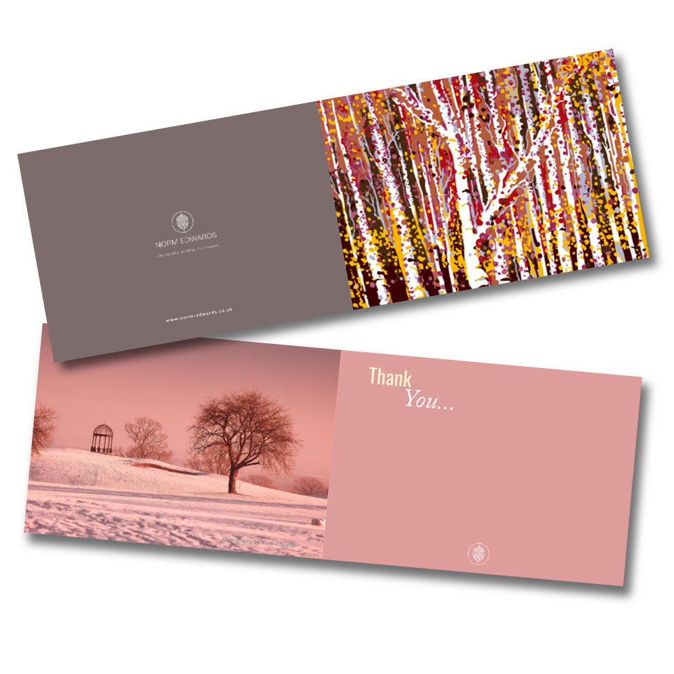 "Thank You" 10 Pack – Painting and Photography by Norm Edwards