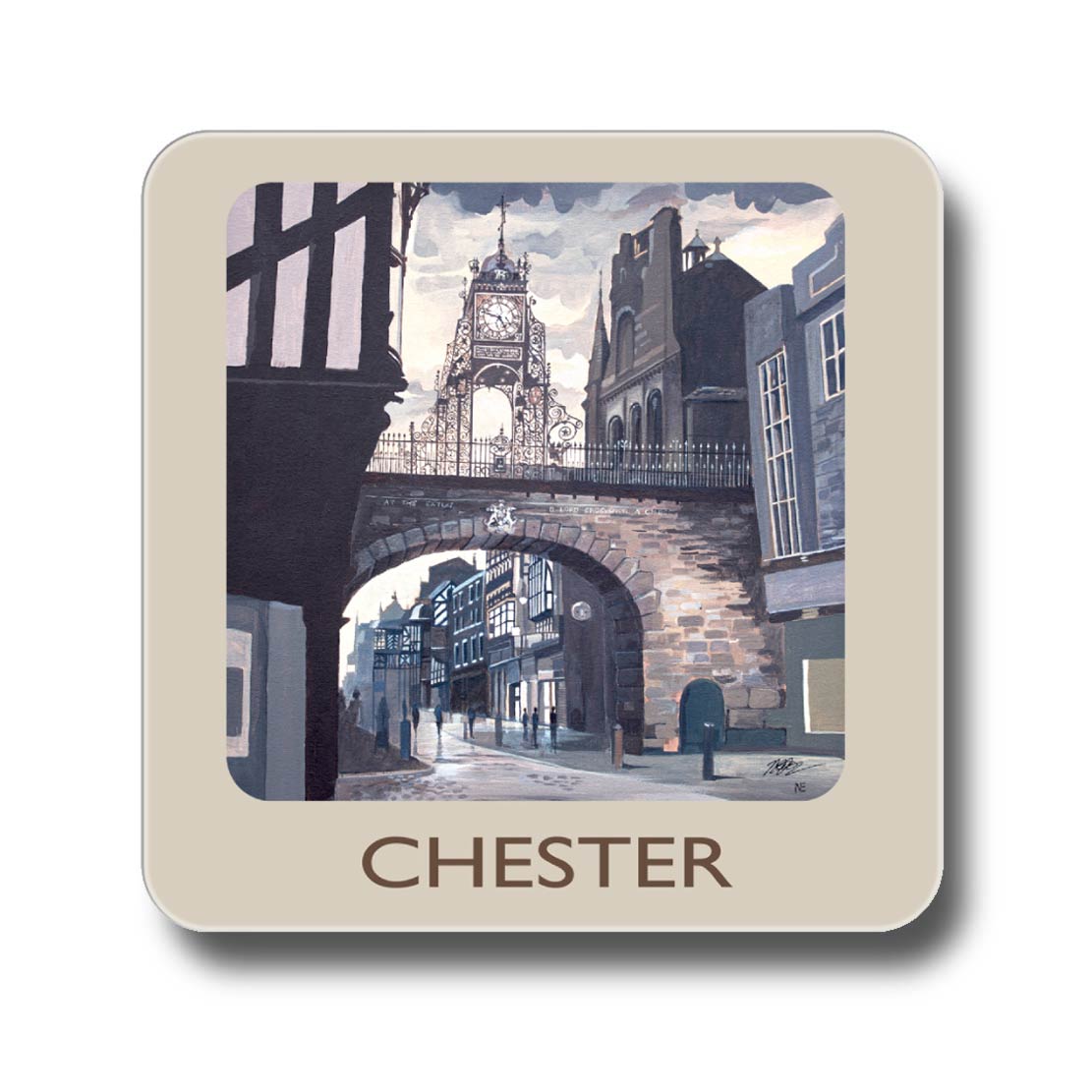 Coaster - Eastgate Clock, Chester