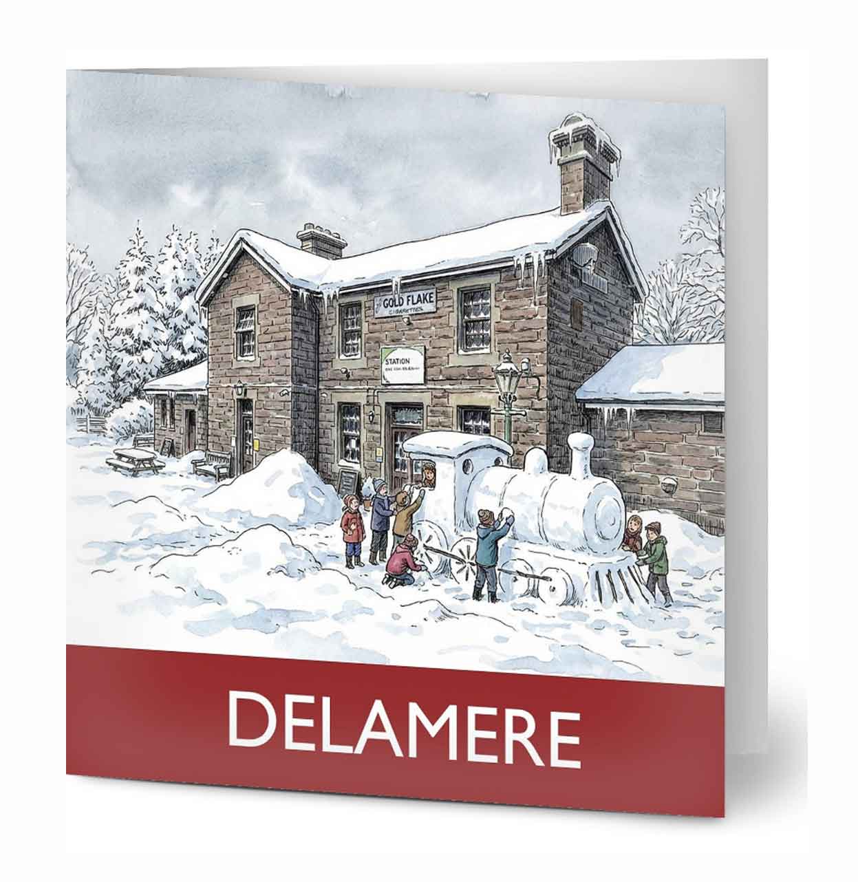 Delamere Station House - Christmas Cards - Pack of 10