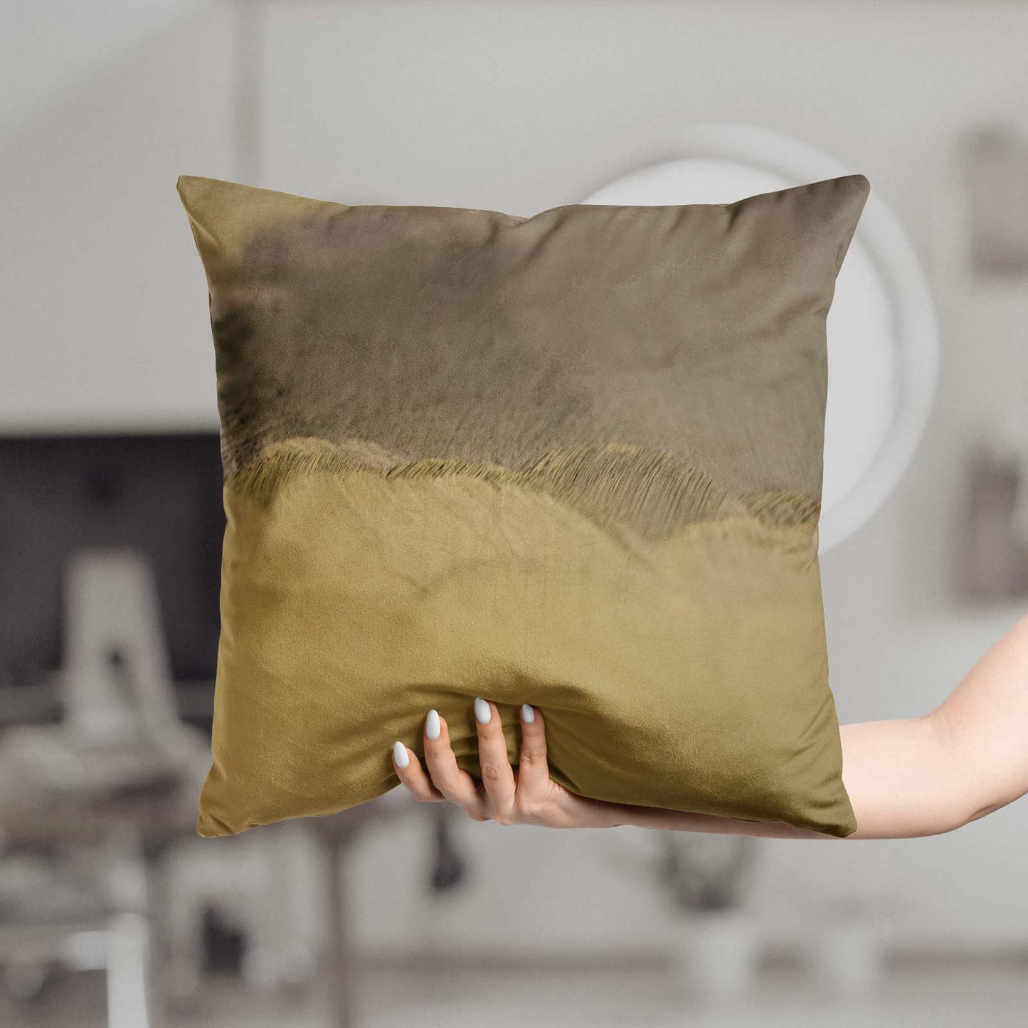 Linen Cushion - Soft Terrain