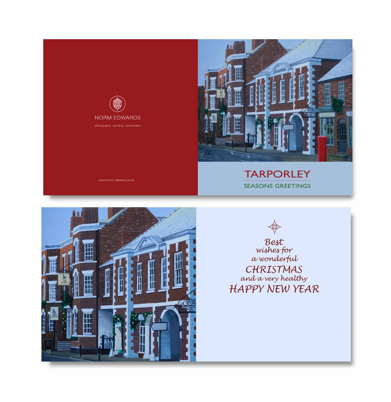 Tarporley Christmas Card - Pack of 10