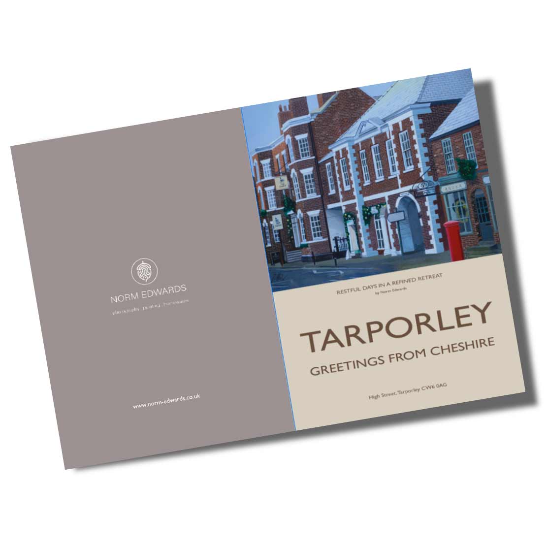 Tarporley High Street Pack of 10 Greeting Cards