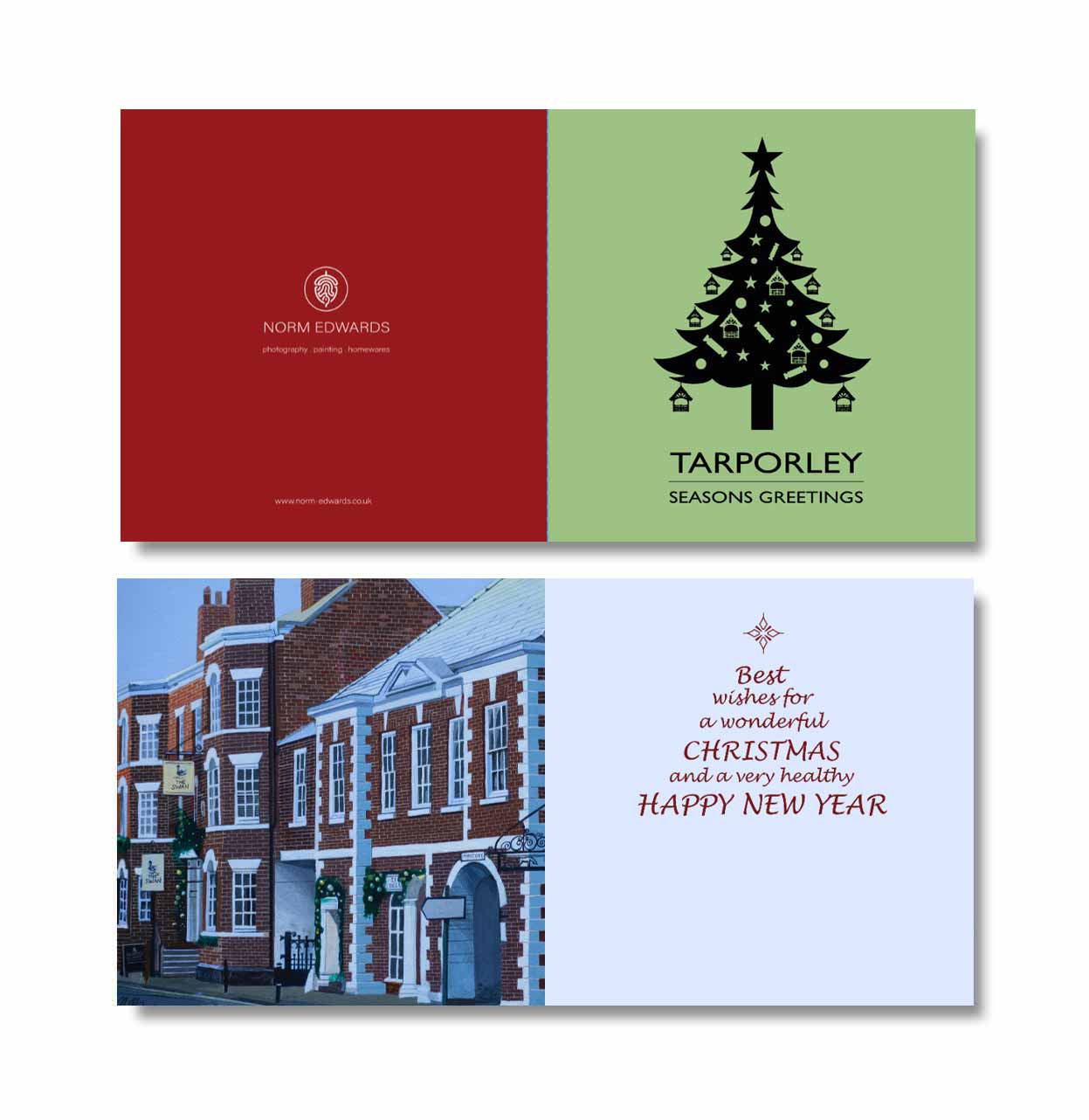 Tarporley Christmas Card - Pack of 10