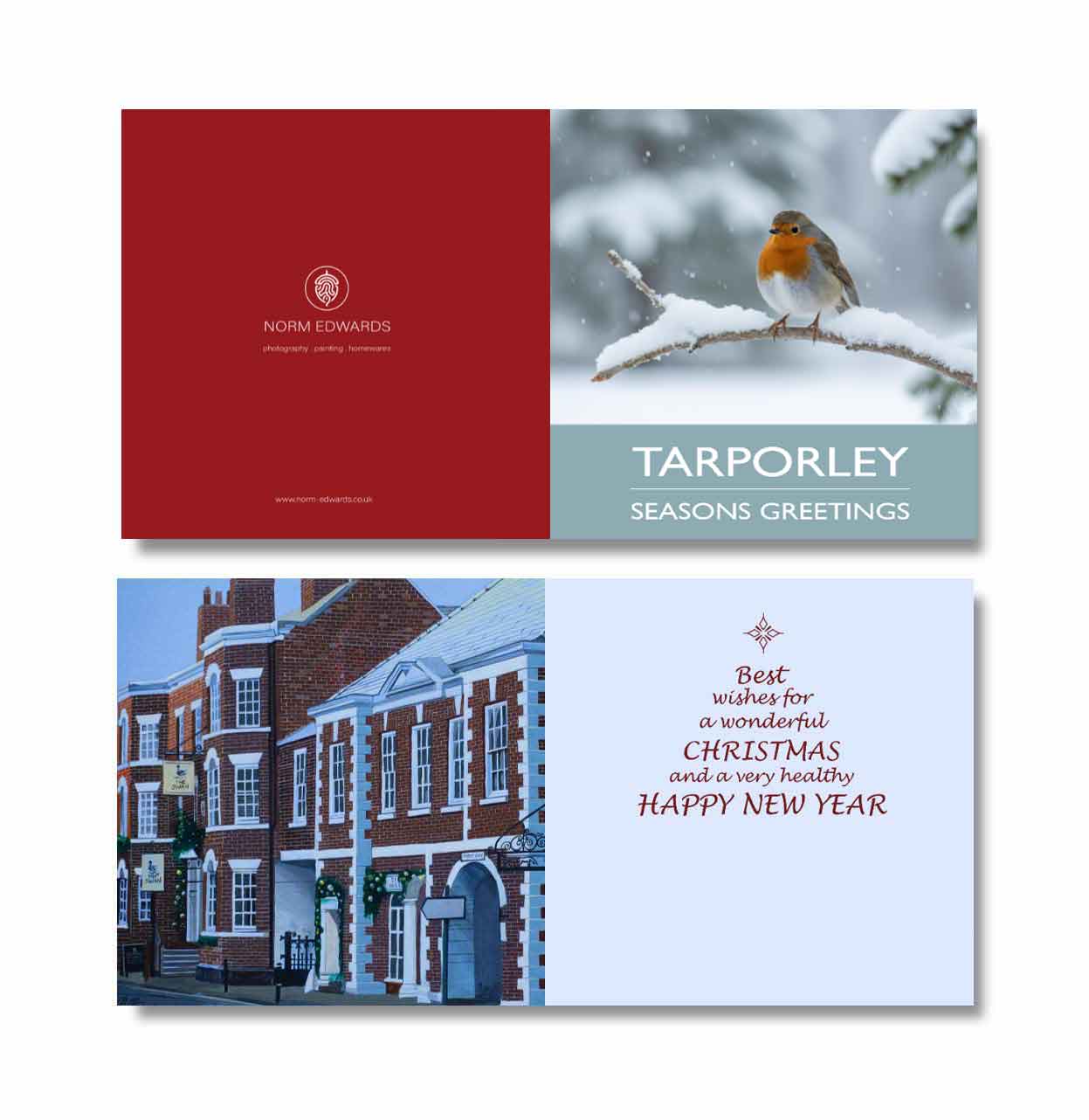 Tarporley Christmas Card - Pack of 10