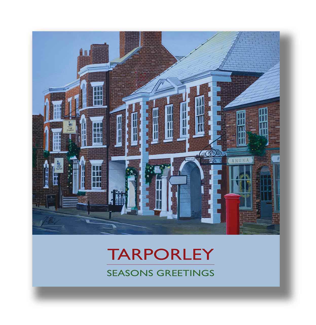 Tarporley Christmas Card - Pack of 10
