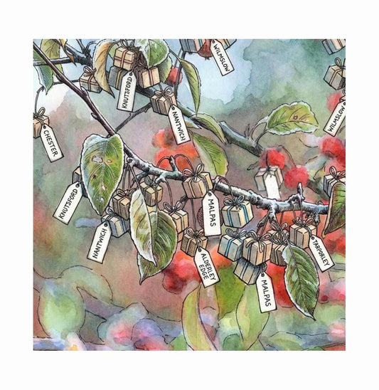 Cheshire  Christmas Cards - Pack of 10
