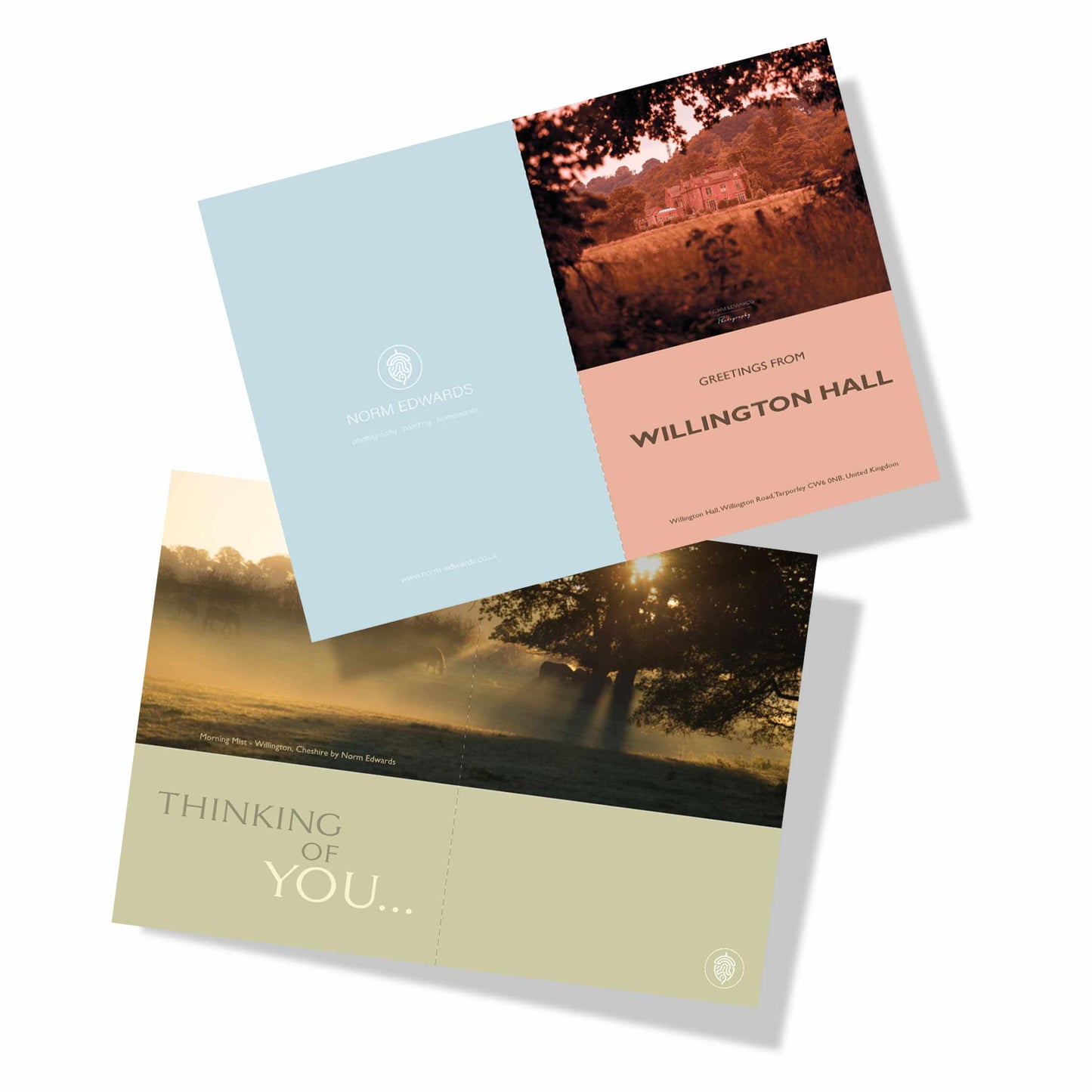 Willington Hall Greetings Cards - 10 pack