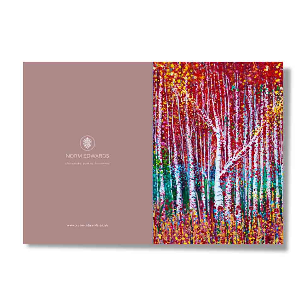 Autumnal Trees - Thinking of You Cards - 10 Pack – by Norm Edwards