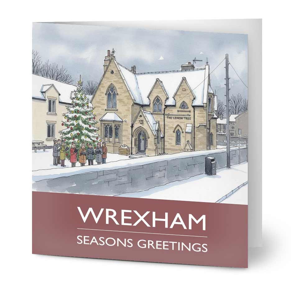 The Lemon Tree, Rhosddu Road, Wrexham Christmas Cards - Pack of 10