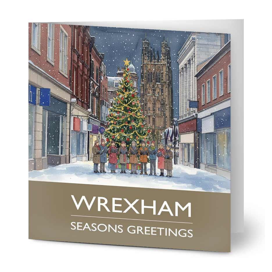 Hope Street, Wrexham Christmas Cards - Pack of 10